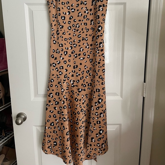 Cheetah Maxi Silk Forever21 Dress - Picture 5 of 5